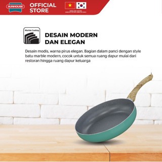 Sunhouse Clover marble frypan