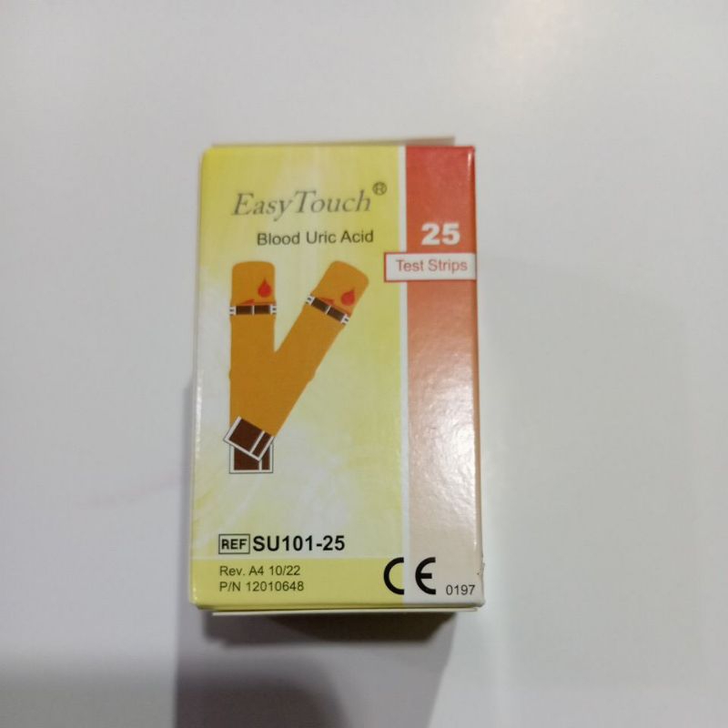 Strip/Stik Uric Acid/asam urat Easy Touch