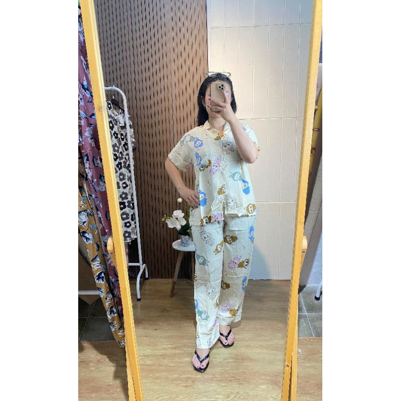 Set PJ labubu Pajamas