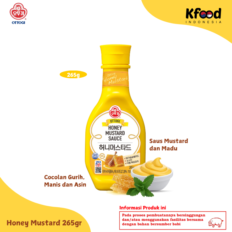 Ottogi Honey Mustard 265gr