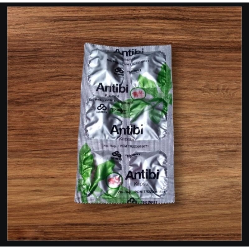 antibi kapsul strip isi 6 kapsul