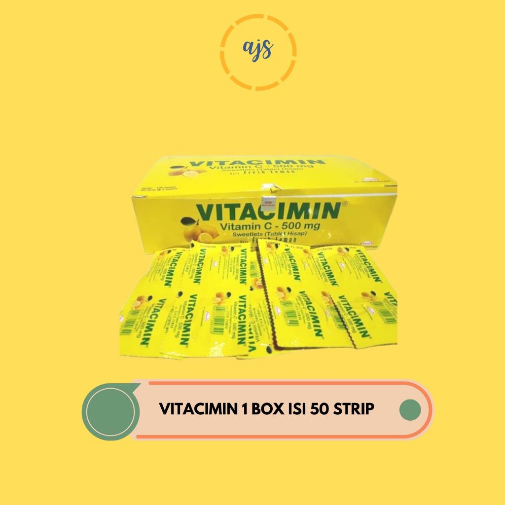 Vitacimin 1 Box Isi 50 Strip