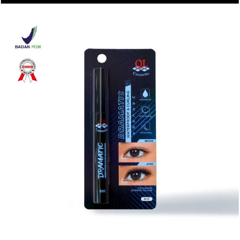 {READY STOCK} Dramatic Waterproof Curling Mascara 8ML