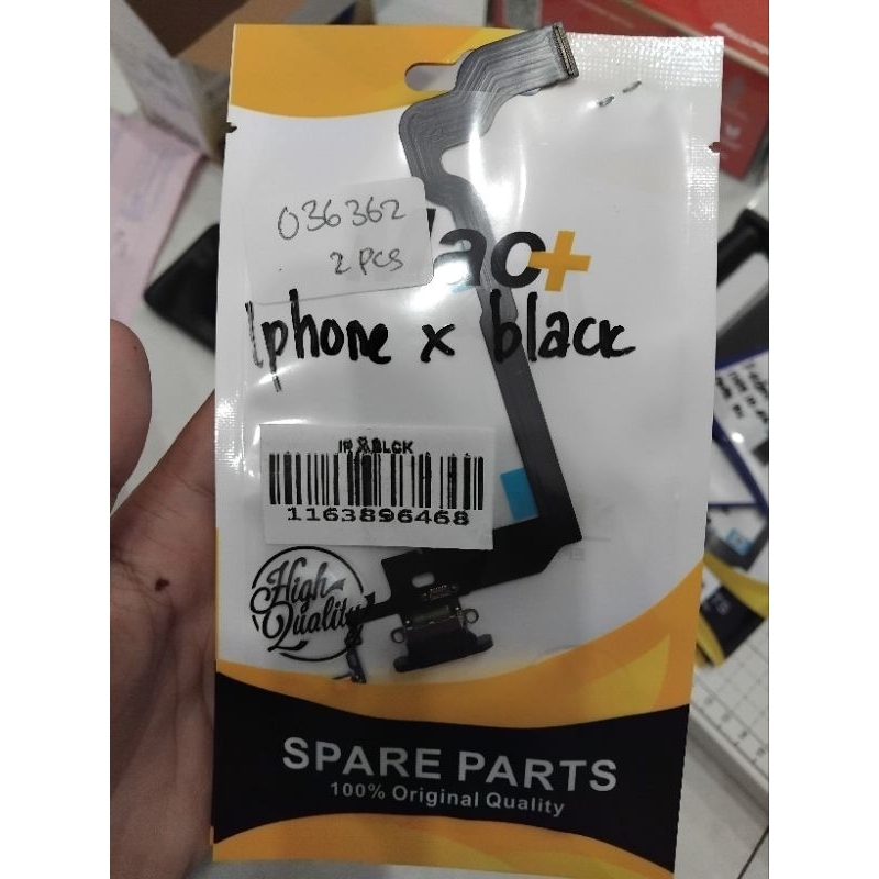 FLEX C/C IPHONE X BLACK (MAC+)ORG