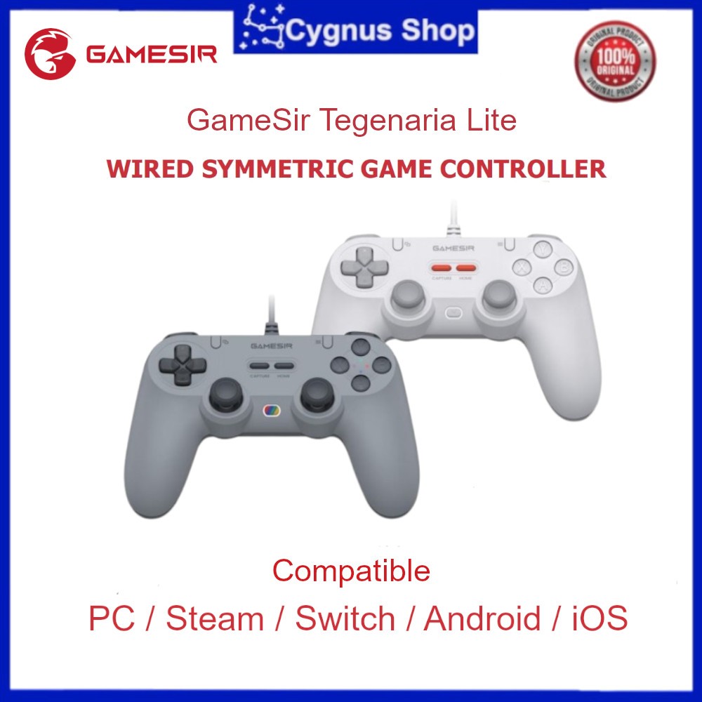 GameSir T3 Lite Tegenaria Lite Wired Gamepad Controller Stick Multi-Platform PC / Steam / Switch / Android / iOS