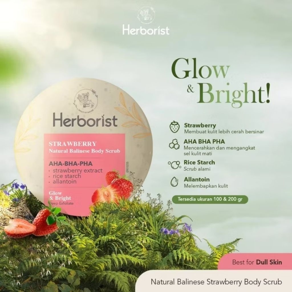 CCLY - Herborist body scrub 100gr