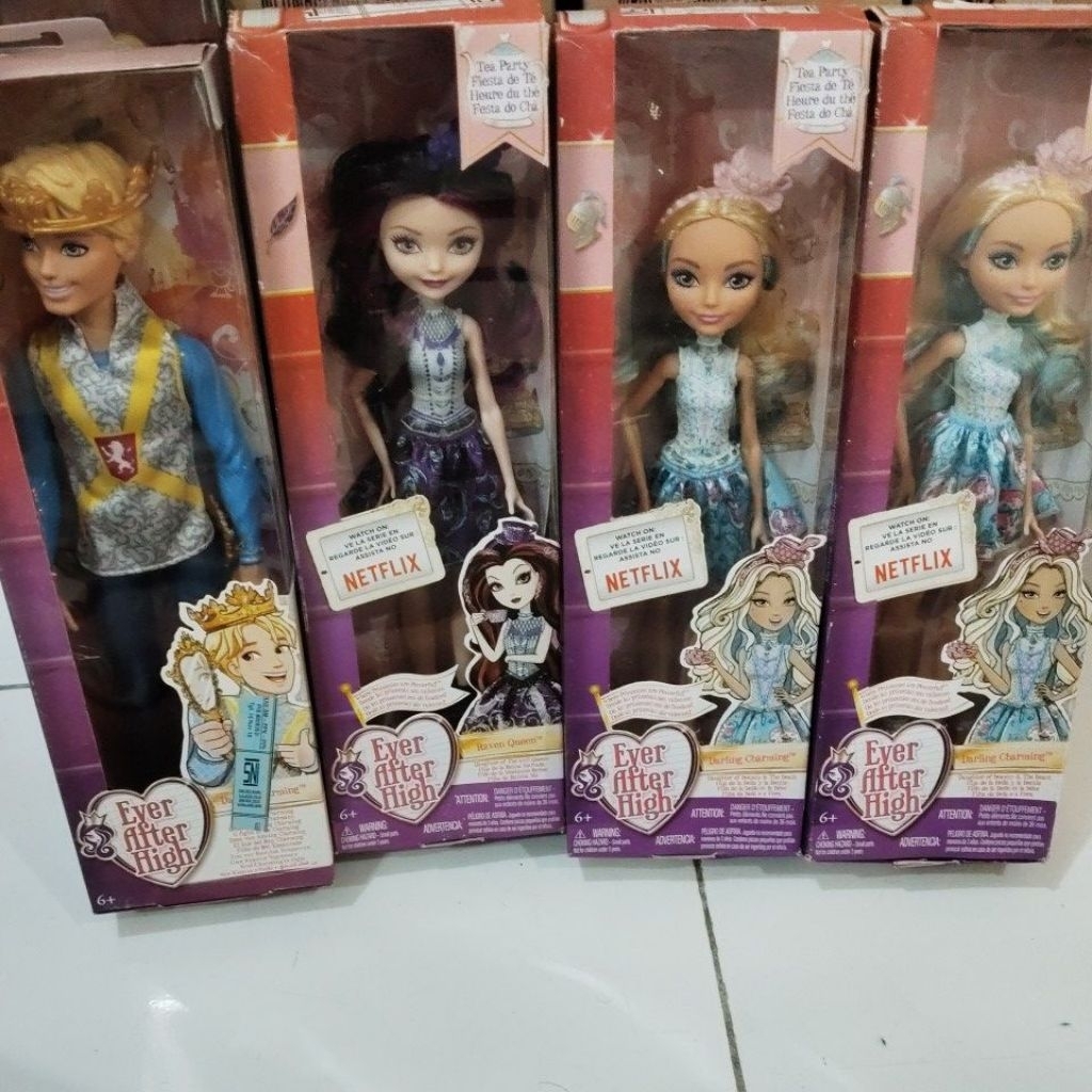 ever after high daring charming & raven queen