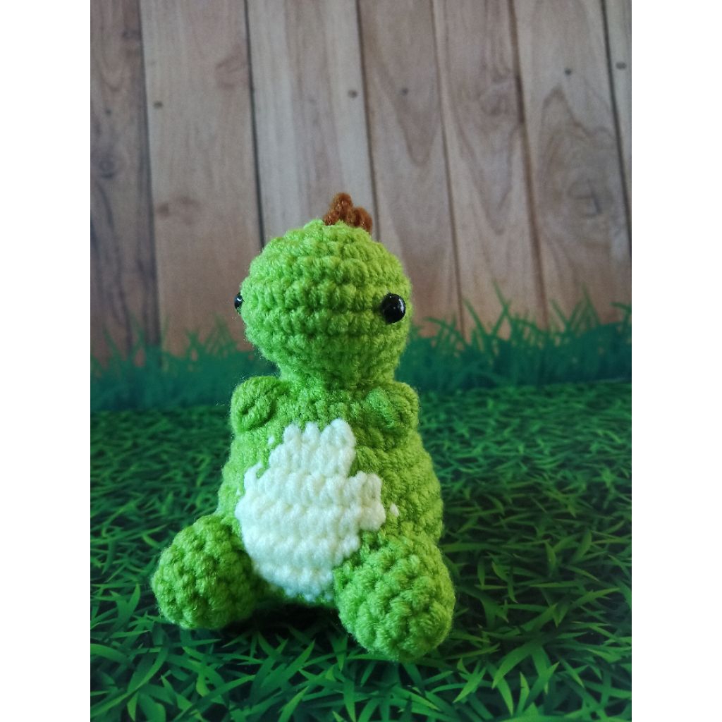 amigurumi t-rex