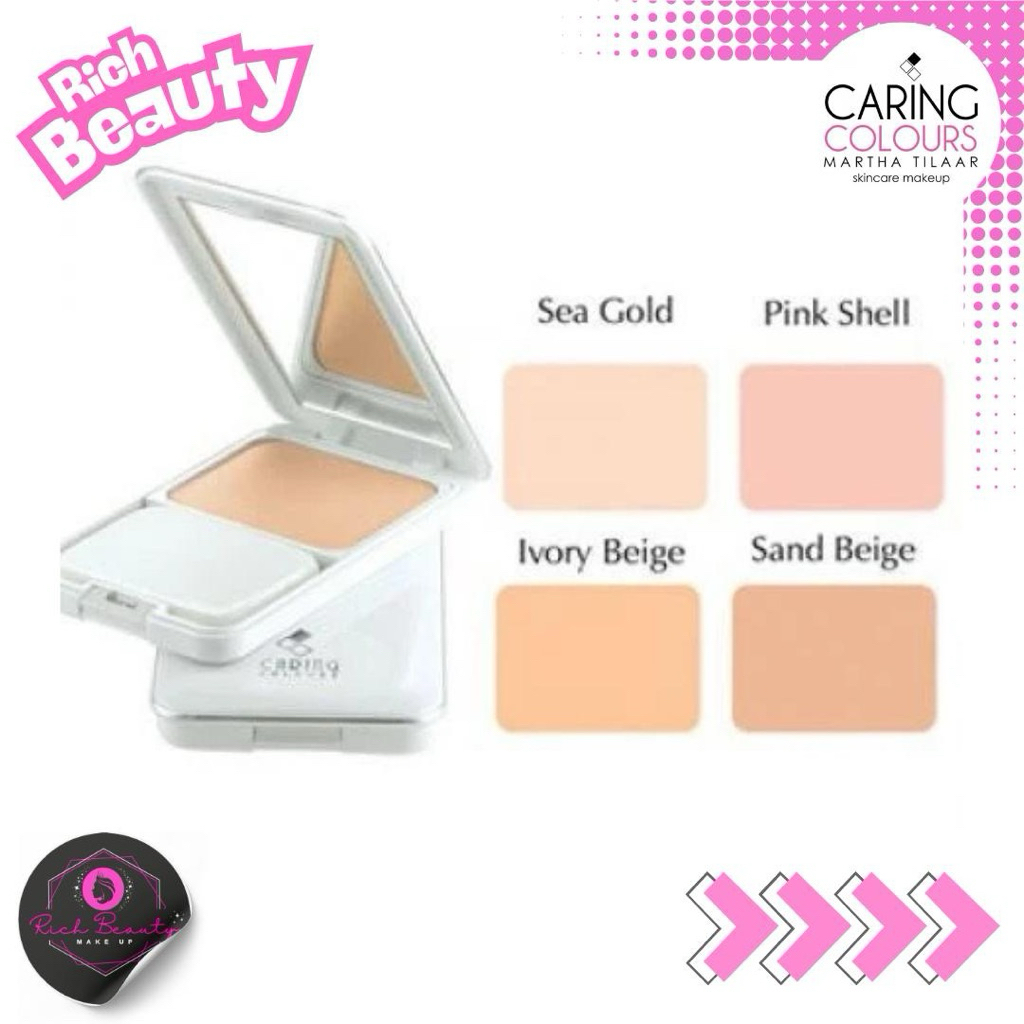 CARING COLOURS (REFILL) EXTRA PROTECTION WITH SPF 15– DUO ACTION CAKE