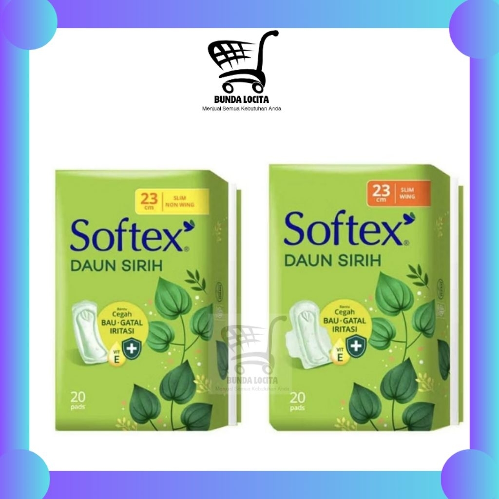 Softex Daun Sirih Wing & Non Wing 23cm 20s