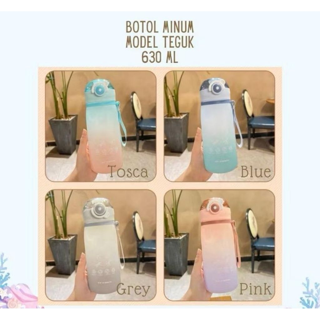 Botol Minum Model Teguk<br/>630 ml