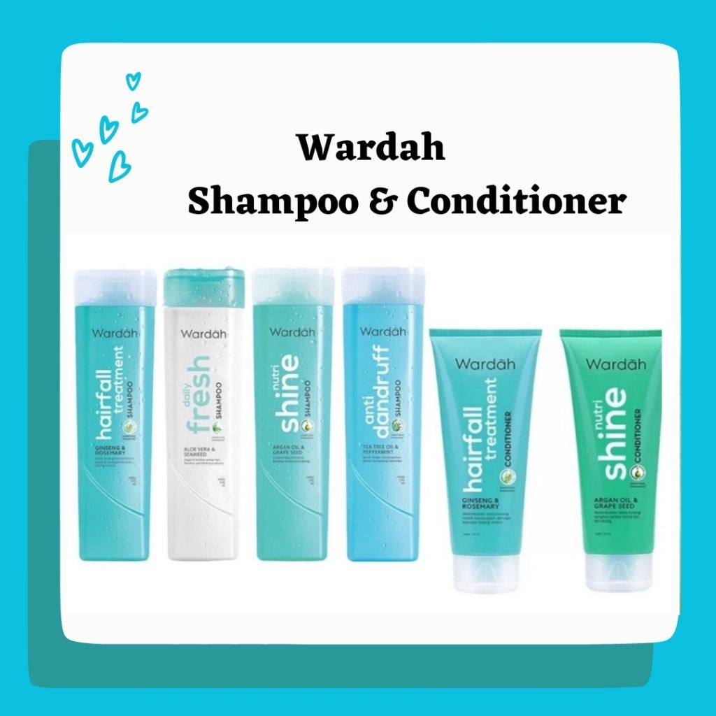 Wardah Shampo dan Conditioner