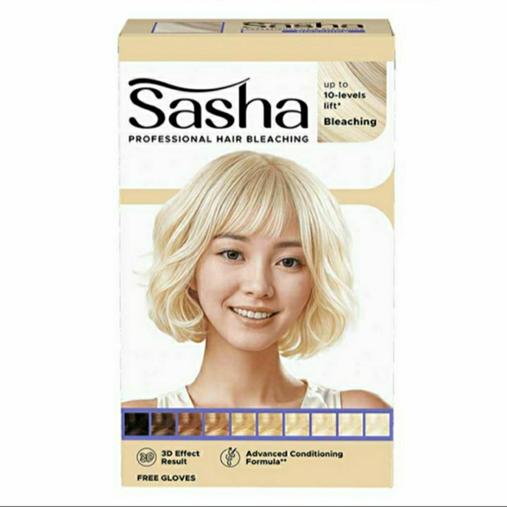Sasha Pewarna Rambut Bleaching