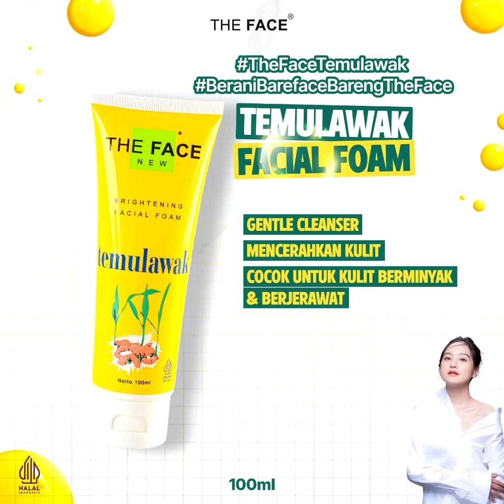 (COD) THE FACE TEMULAWAK FACE WASH BRIGTHENING
