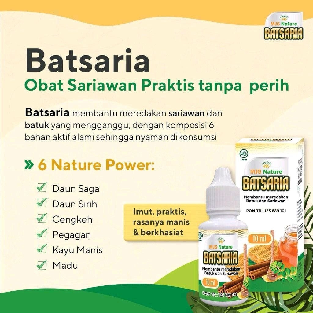 Batsaria (Obat Batuk & Sariawan Mulut)