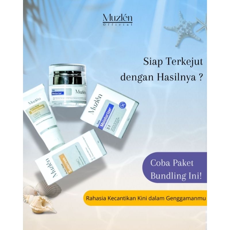 Muzlèn Bundle Basic Skincare - Moisturizer + Sunscreen