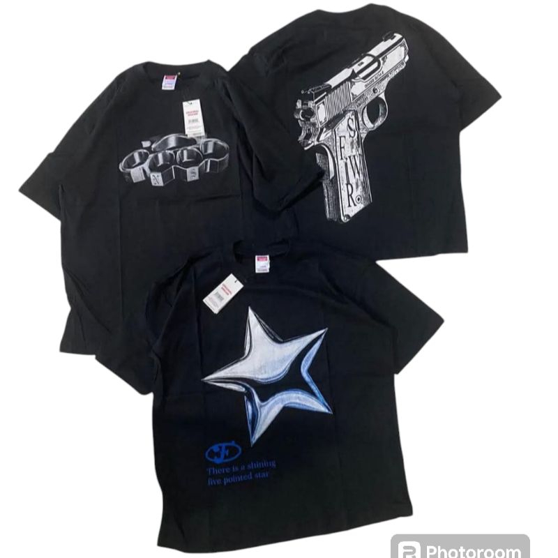 kaos boxy tee viral