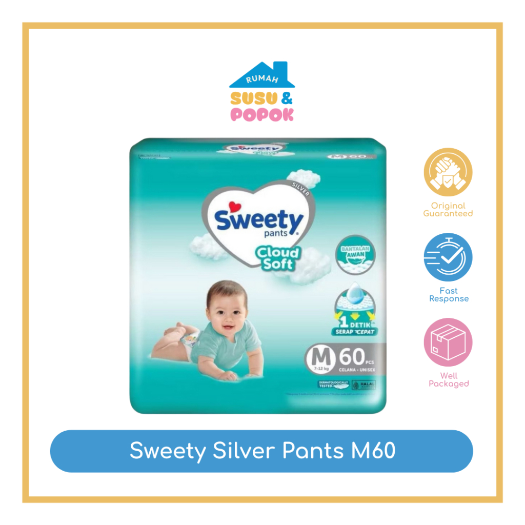 Sweety Silver Pants M60