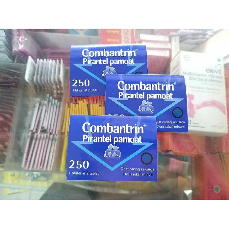 COMBANTRIN 250 MG @ 2 TABLET | OBAT CACING