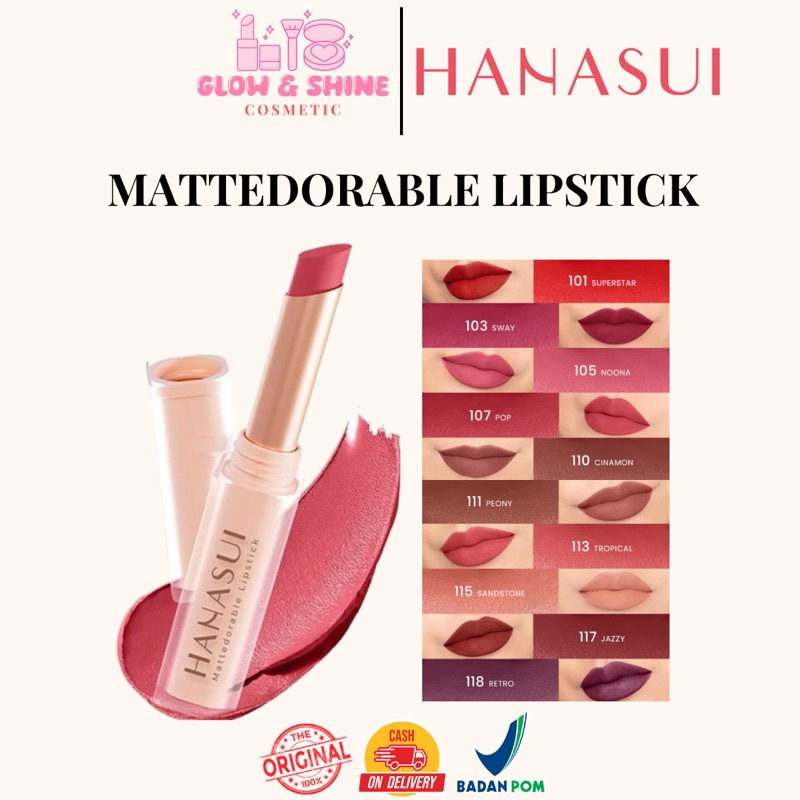 HANASUI MATTEDORABLE LIPSTICK 2G