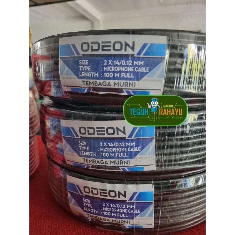 KABEL MIC MICROPHONE STEREO ODEON ORIGINAL (1ROLL/100M)