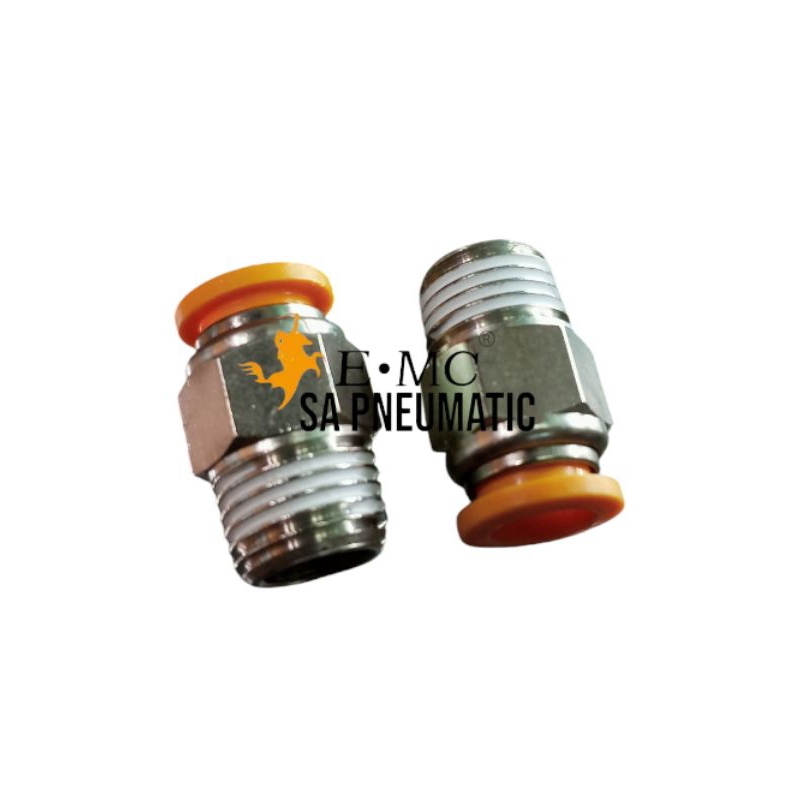 fitting Push In Pneumatic E-MC EPC 06-04
