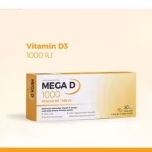 Mega D Vitamin D3 1000 IU
