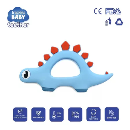 FRECKLES Baby Dinosaur Teether