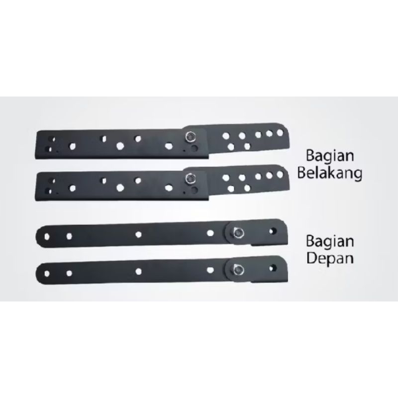 Bracket line array bracket sound 10in / 12in bahan besi