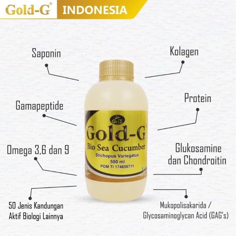 Jelly Gamat Gold - G