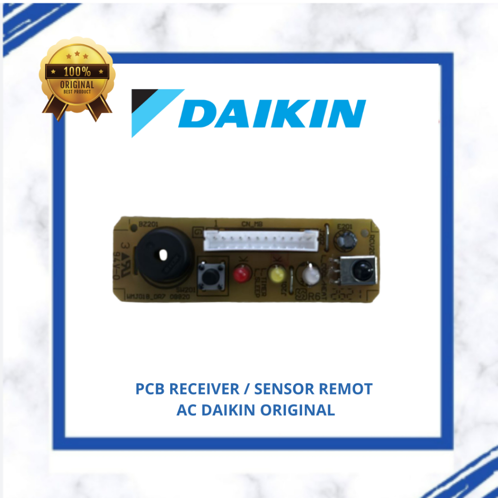 PCB RECEIVER / SENSOR REMOT AC DAIKIN ORIGINAL FTY15JXV1