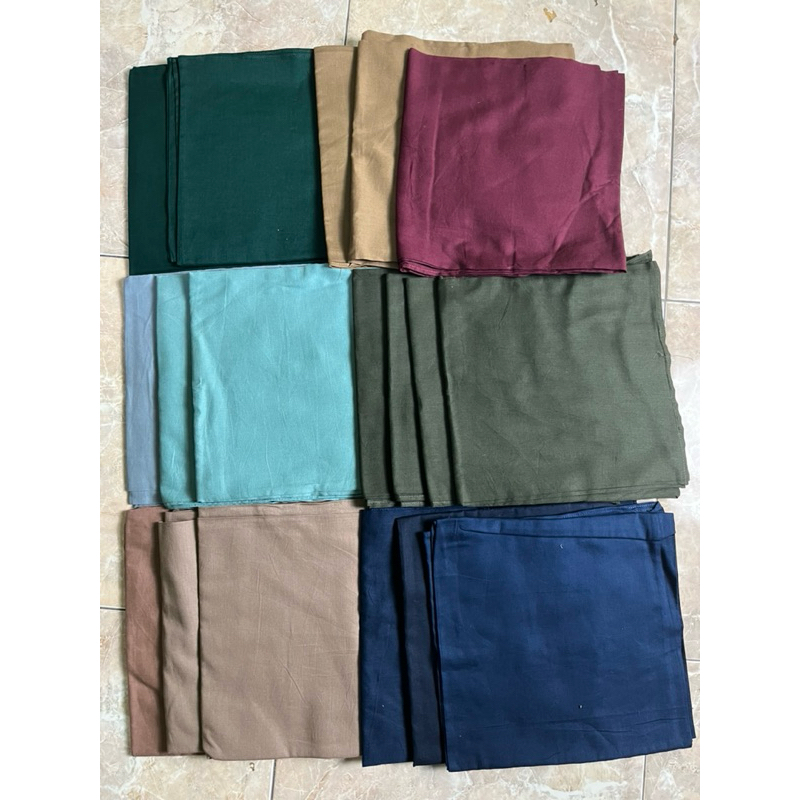 saput dan udeng katun polos