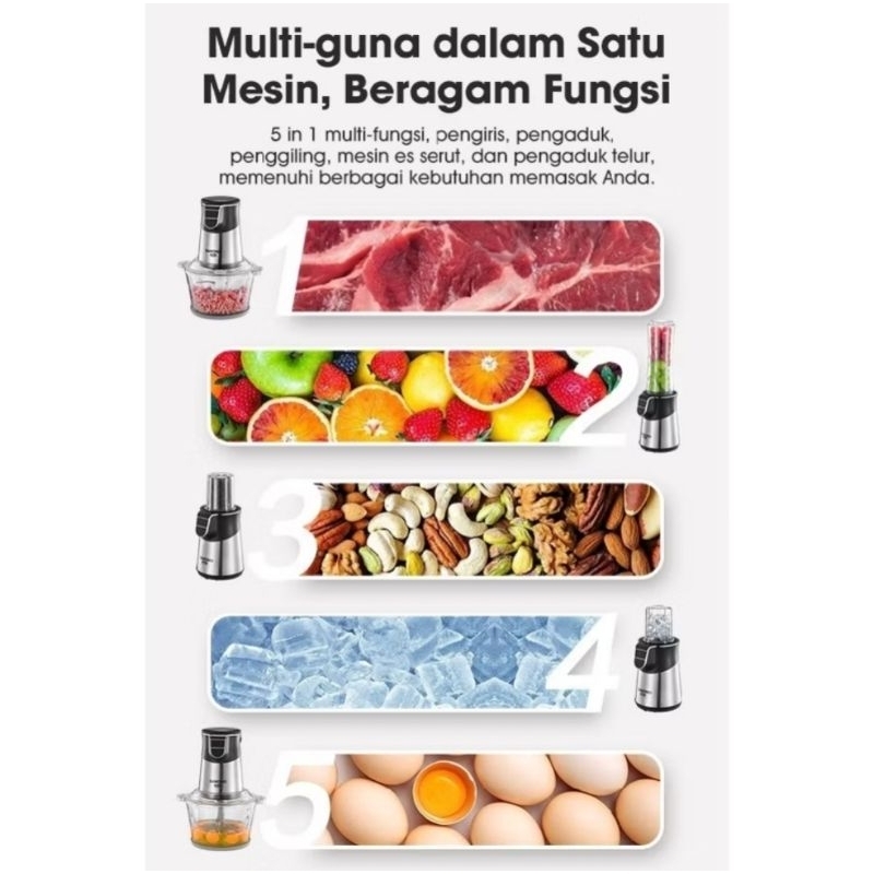 CHOPPER SAMONO SWCS400 2L