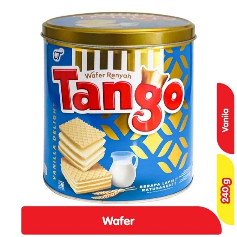 Tango wafer kaleng 1 karton