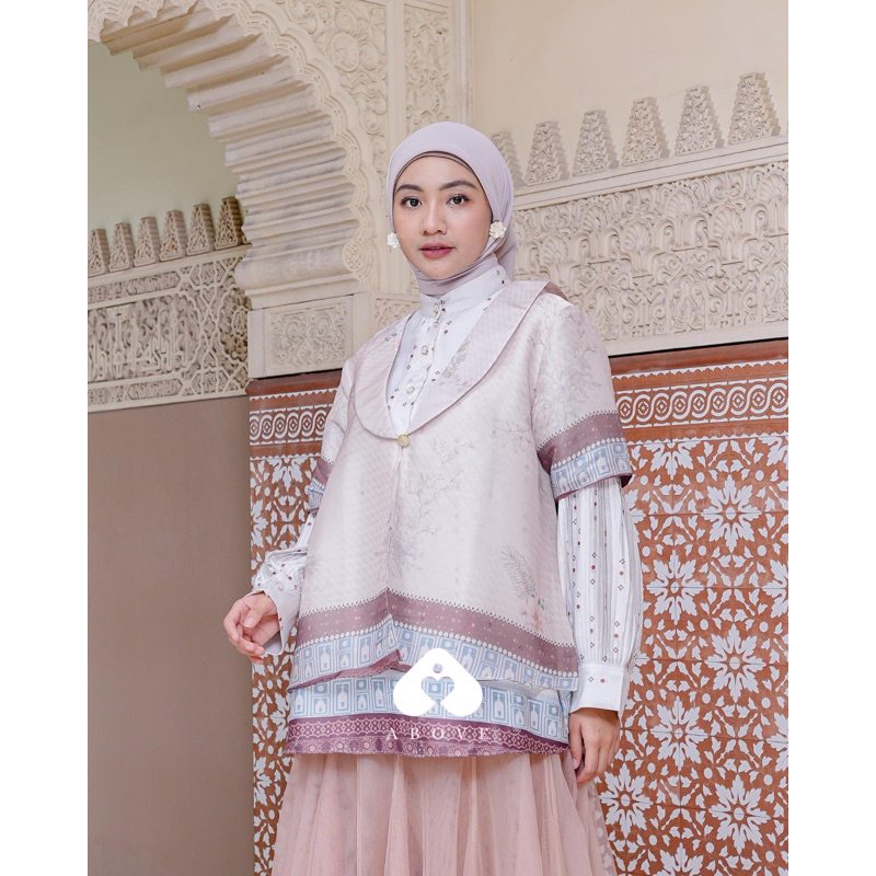 ROYAL BLOUSE BY ABOVE - blouse cantik include outer & inner