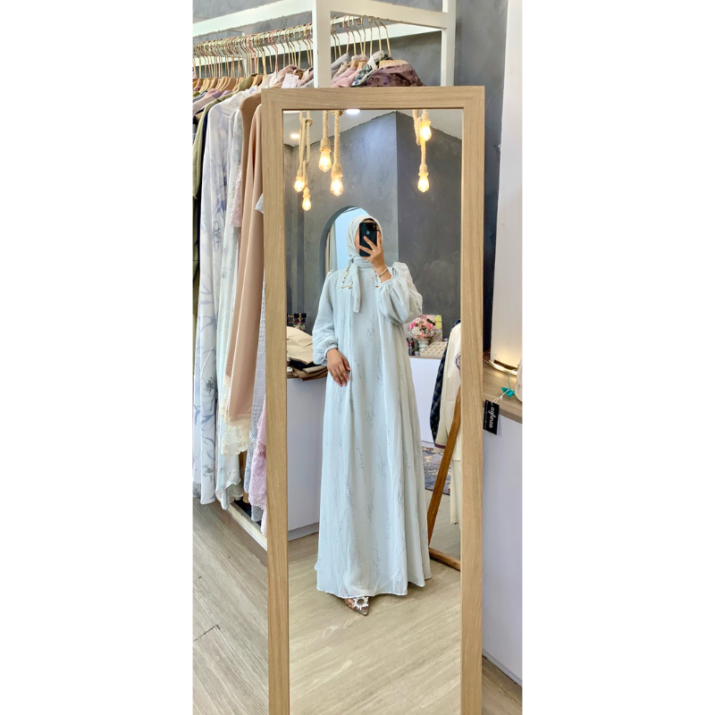 gamis set hijab premium