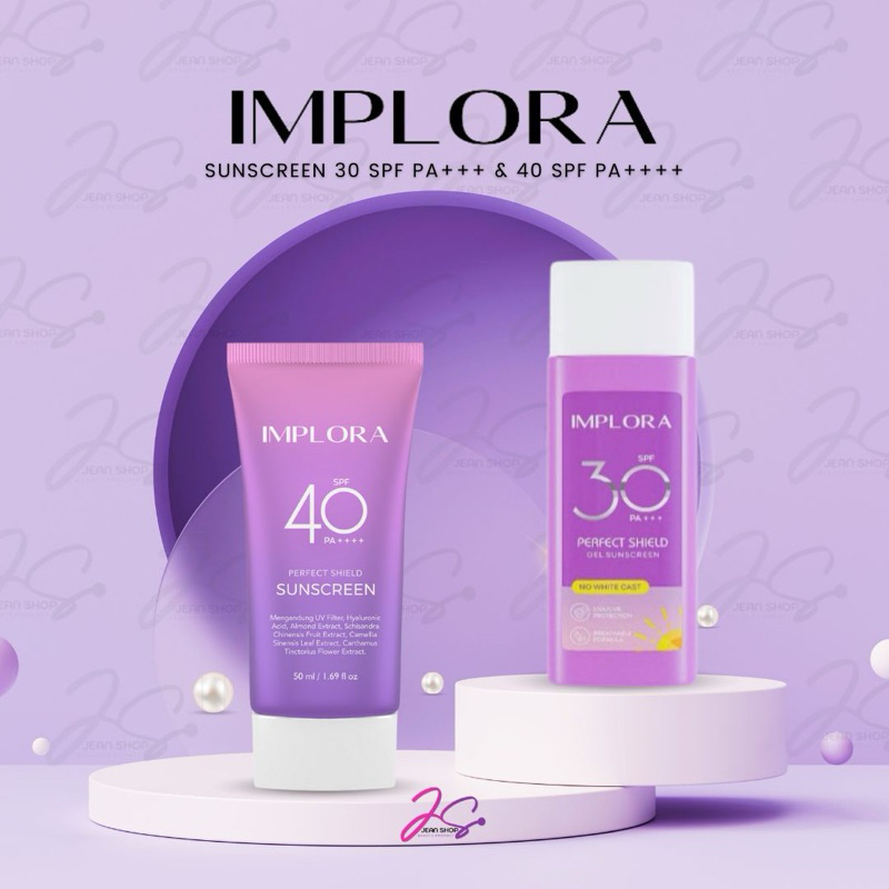 SUNSCREEN IMPLORA SPF 40/30 UV SHIELD