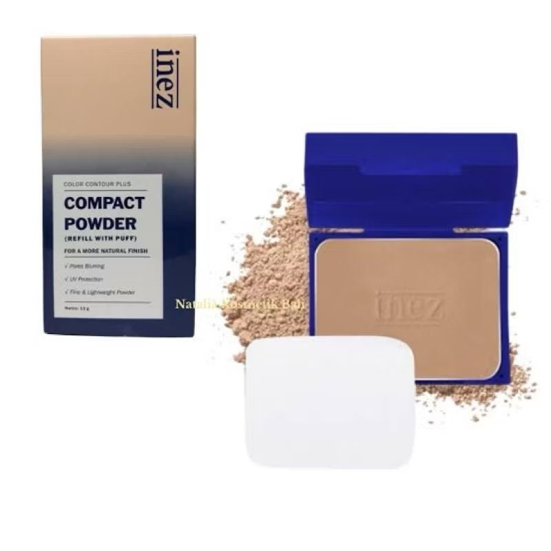 Inez Compact Powder Refil 12 Gram