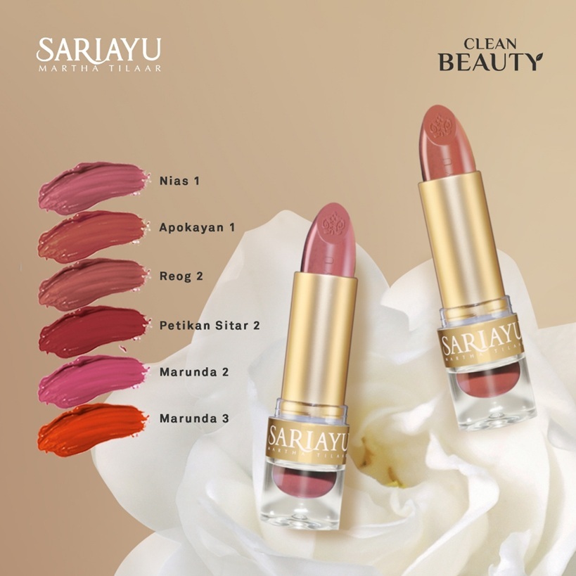 Sariayu Lipstick Gold