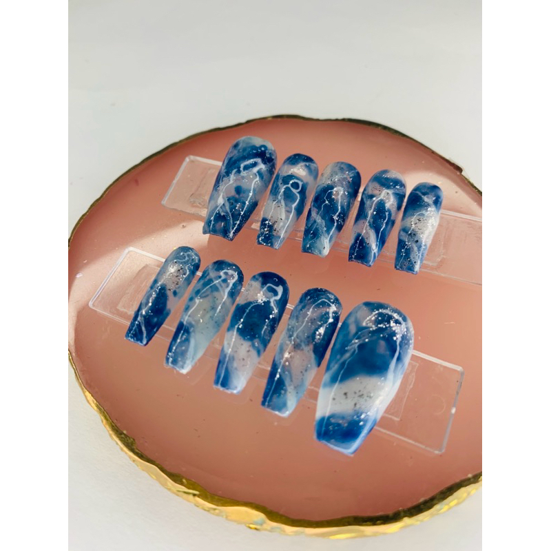 Press on nails Marble