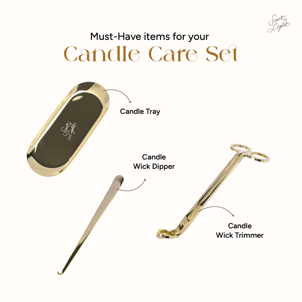 Scent & Light Candle Care Set