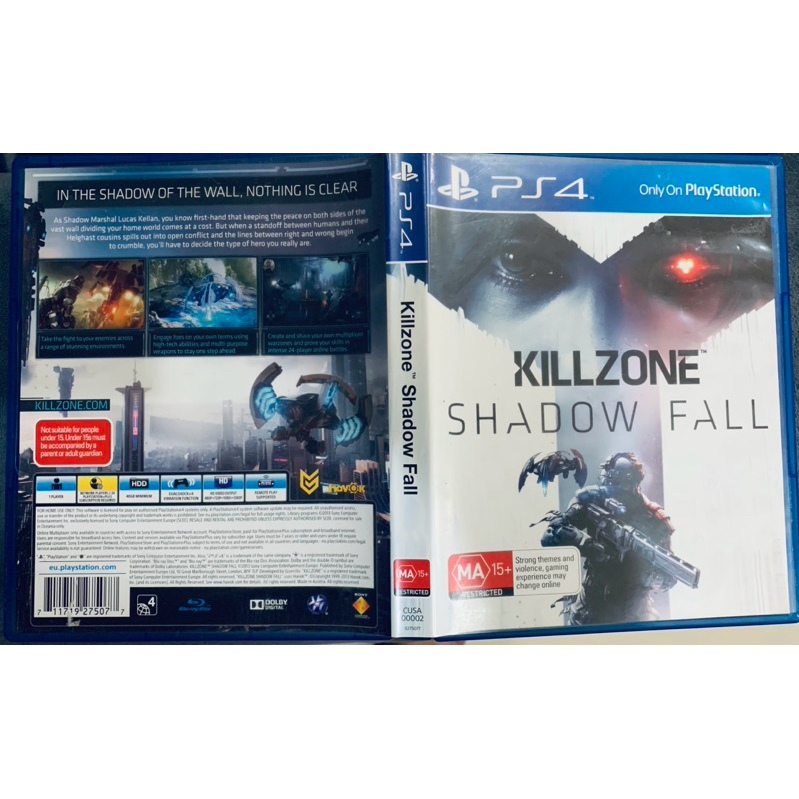 Kaset BD PS4 Killzone Shadow Fall