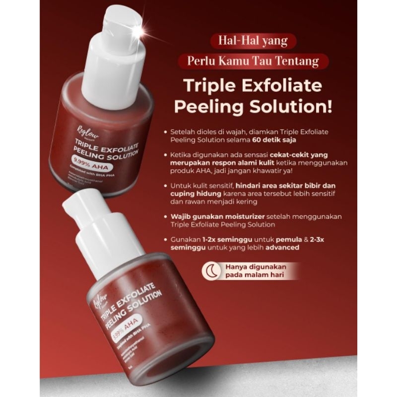 [ORIGINAL] REGLOW TRIPLE EXFOLIATING PEELING SERUM