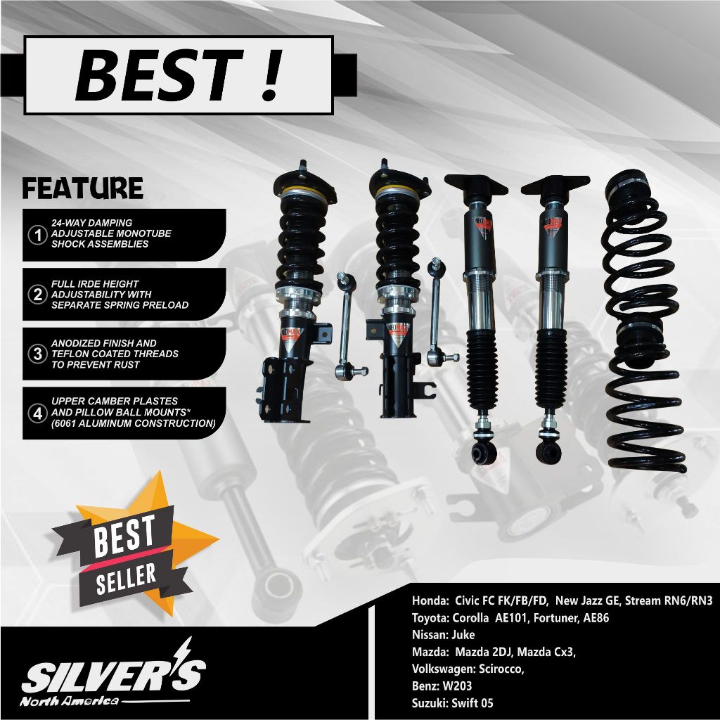 SILVERS COILOVER NEOMAX CX5