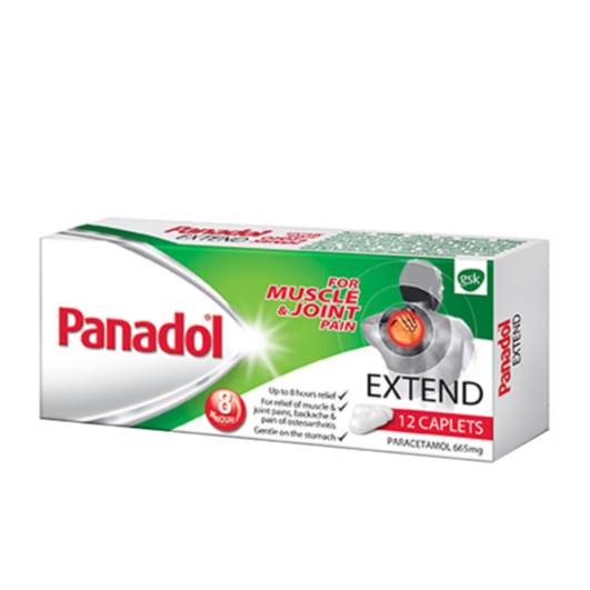 Panadol Extend strips isi 6s