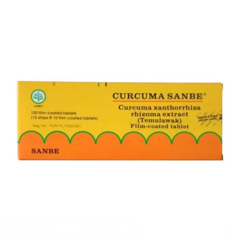CURCUMA SANBE ( 1 BOX = 100 TABLET )