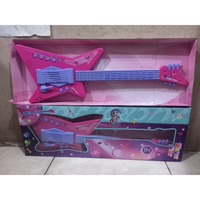 Gitar Rocker Batre Besar