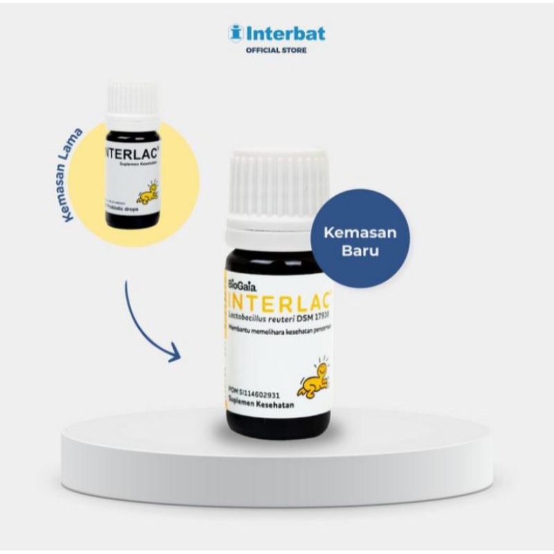 Interlac probiotik drops anak 5ml