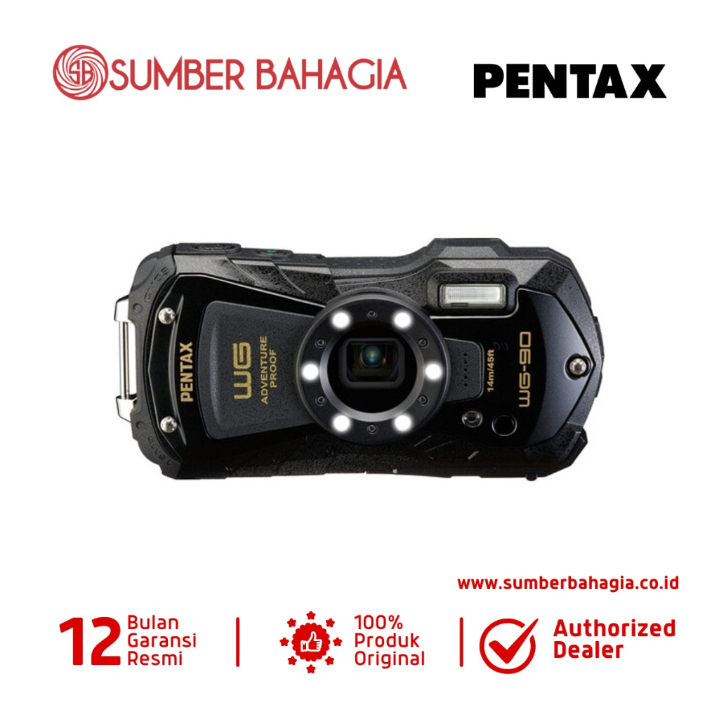 Pentax WG-90 Underwater Digital Camera