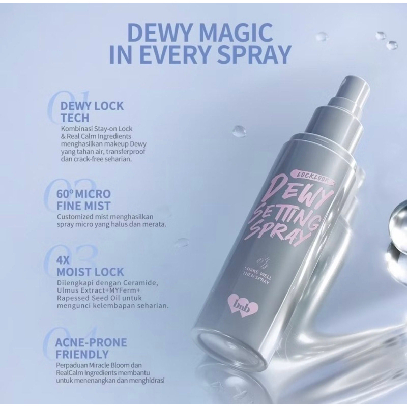 BARENBLISS DEWY & MATTE SETTING SPRAY
